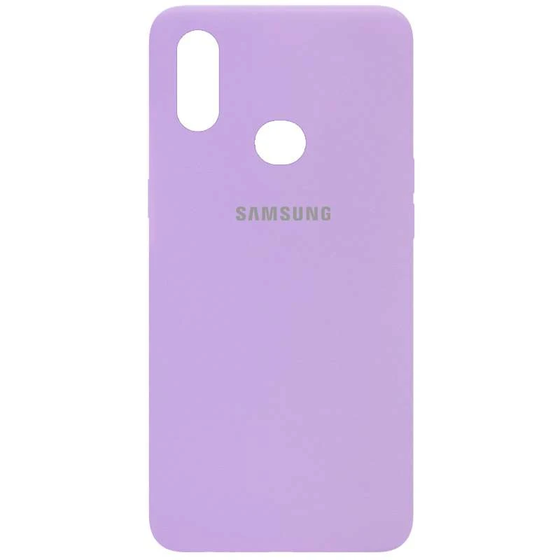 

Чохол Silicone Case з закритим низом на Samsung Galaxy A10s (Бузковий / Lilac)