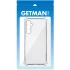 Ультратонкий силіконовий чохол GETMAN з критими бортами та камерою для Samsung Galaxy A34 5G – Безбарвний (прозорий). Фото 6 з 8