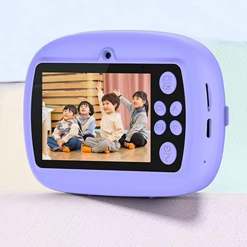 Дитяча фотокамера моментальним друку Animals – Purple. Фото 4 з 6