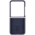 Чохол Foldables Silicone Cover Lakshmi (AAA) для Motorola Razr 50 – Темно-синій / Midnight blue. Фото 7 з 8
