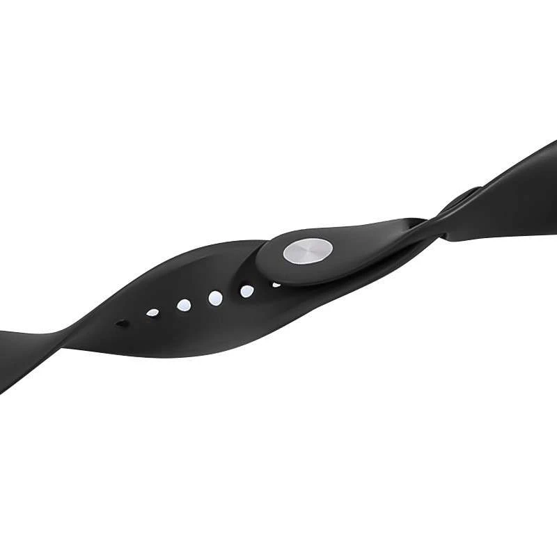 Ремінець Hoco WA01 Flexible series Apple watch (42/44/45/49mm) – Black. Фото 2 з 2