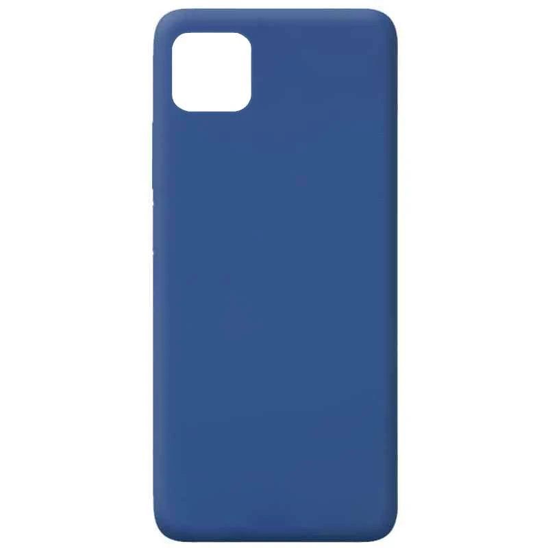 

Чехол Silicone Case без лого для Huawei Y5p (Синий / Navy blue), Синій / navy blue