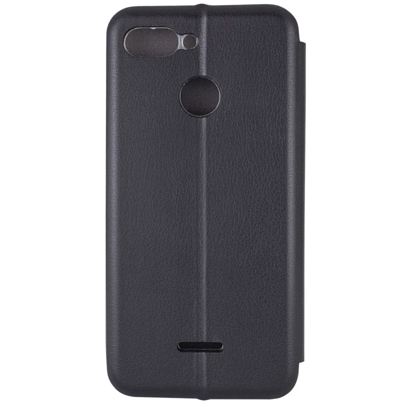 Чохол-книжка класичний на Xiaomi Redmi 6 – Чорний. Фото 6 з 6