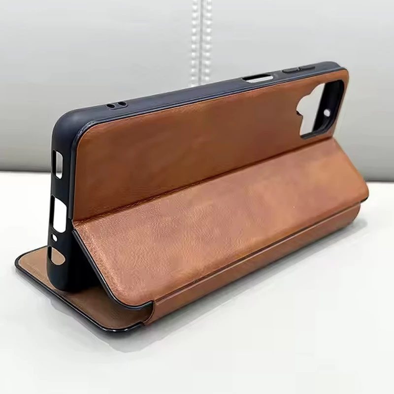 Чохол-книжка Belora Classic для Xiaomi Poco C75 – Brown. Фото 5 з 8
