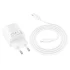 СЗУ Hoco N55 Fundador PD20W four-port (2USB-A/2C) + Type-C to Lightning – White. Фото 3 из 4