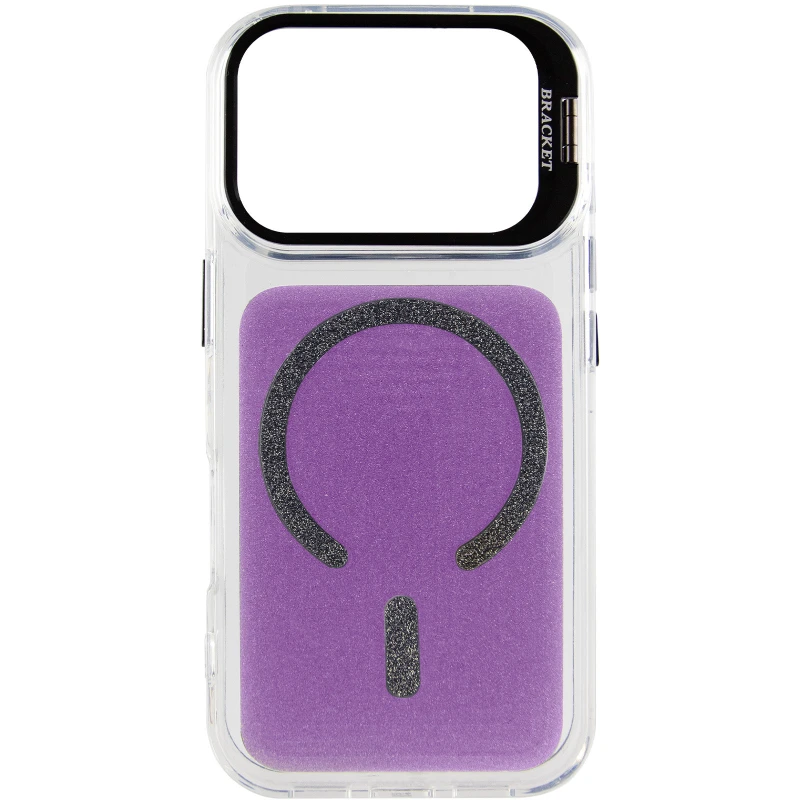 Чохол TPU+PC Jewel Sparkle with MagSafe для Apple iPhone 17 Pro (6.3") – Violet Shimmer. Фото 4 з 8