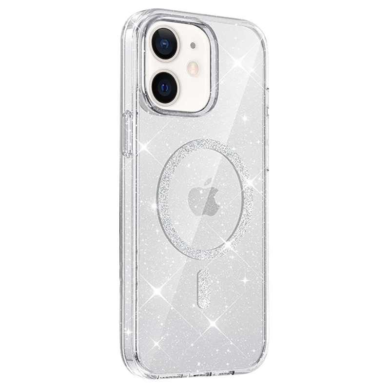 Чехол с блестками и MagFit для Apple iPhone 11 (6.1") – Clear. Фото 2 Чехол с блестками и MagFit для Apple iPhone 11 (6.1") – Clear. Фото 2 из 2
