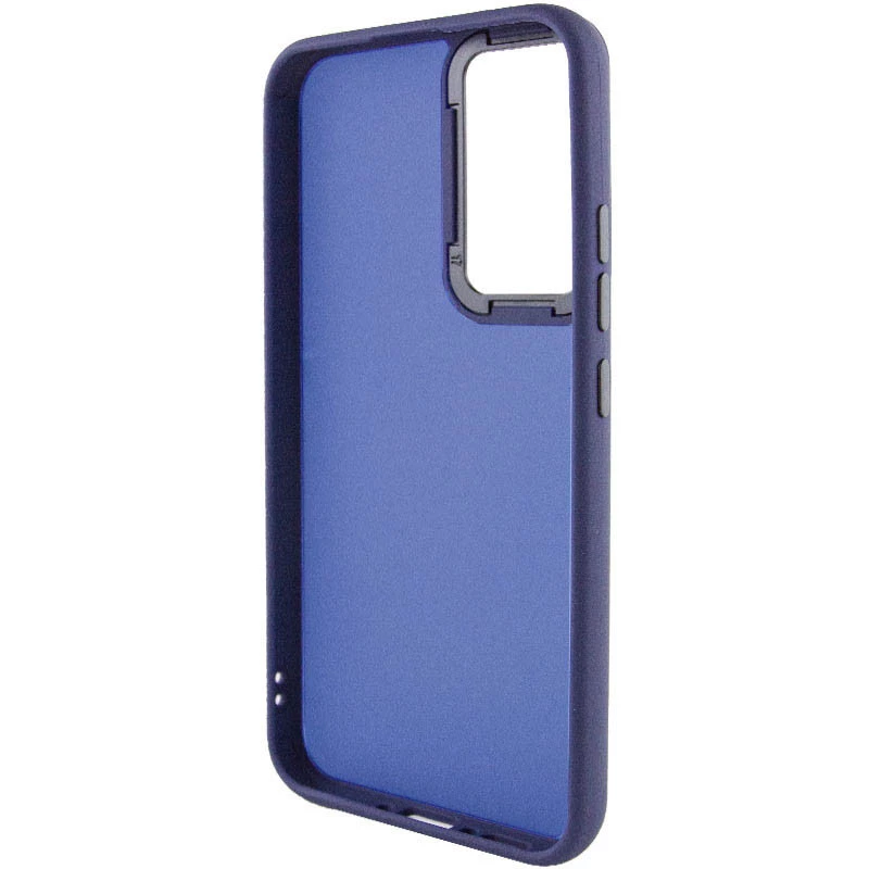 Чехол TPU+PC Lyon Frosted на Xiaomi Redmi Note 13 4G – Синий / Navy Blue. Фото 5 из 8