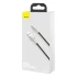 Дата кабель Baseus Cafule Series Metal USB to Lightning 2.4A (2m) (CALJK-B0) – Black. Фото 6 з 6