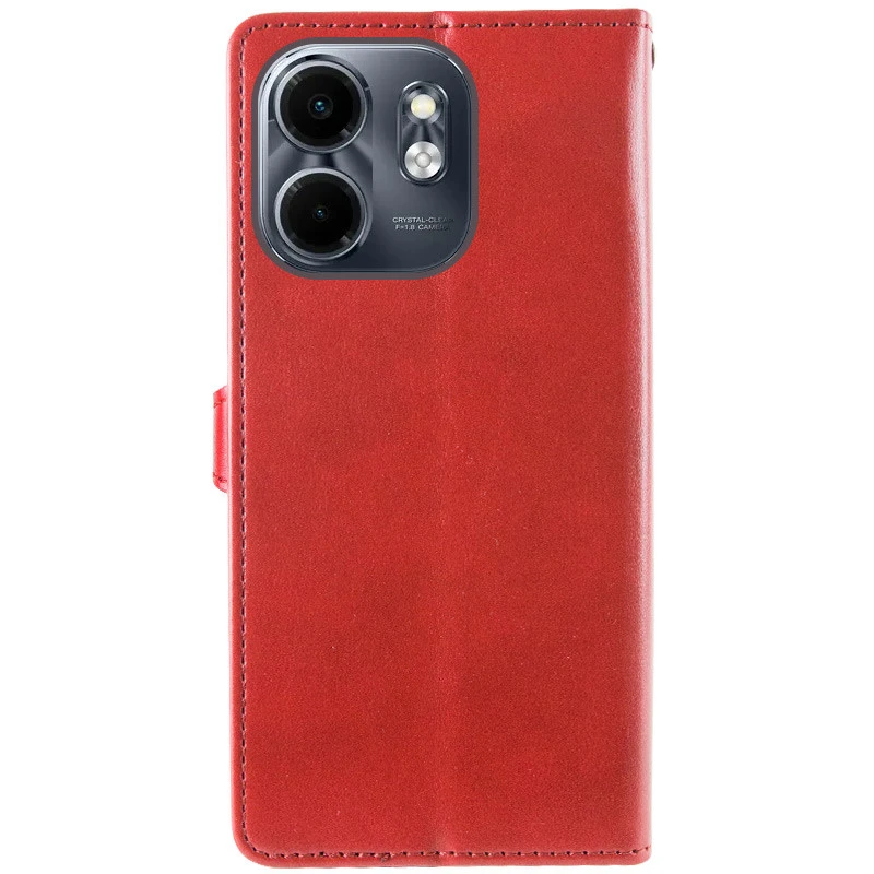 Чехол-книжка GETMAN Gallant  для Infinix Smart 9 4G / Hot 50i – Красный. Фото 5 из 6
