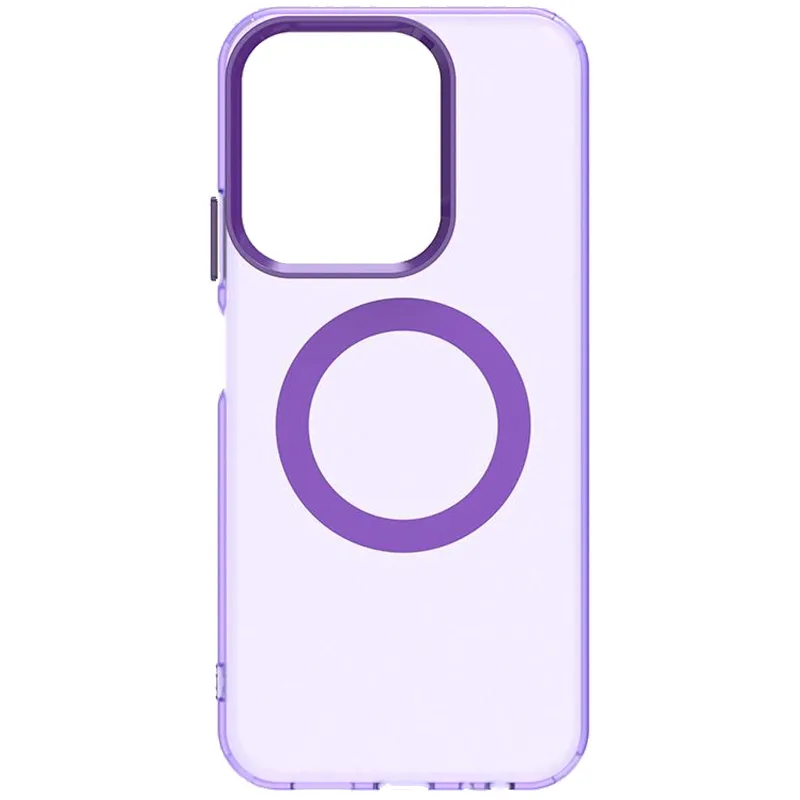 TPU+PC чохол Hybrid Magnetic Safe Case для Xiaomi Poco C85 (Global) – Purple. Фото 3 з 4