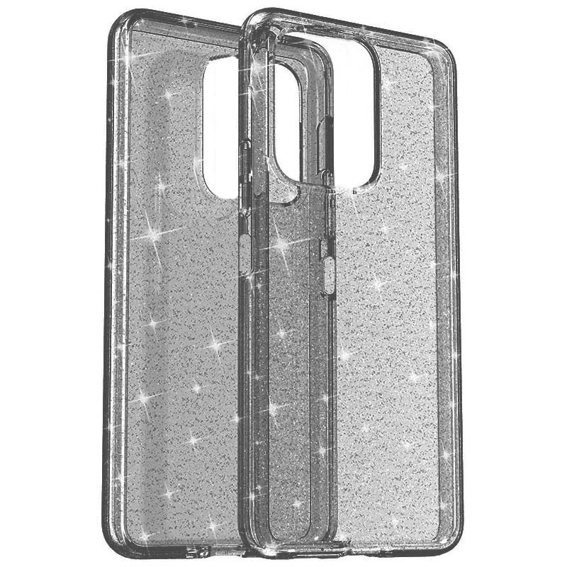 Блискучий силіконовий чохол на Xiaomi Poco C65 – Grey. Фото 2 з 9