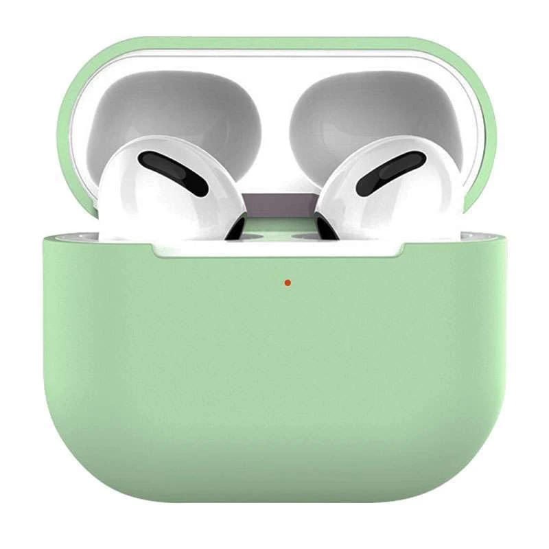 

Силіконовий футляр для навушників AirPods 3 (М'ятний / Mint)