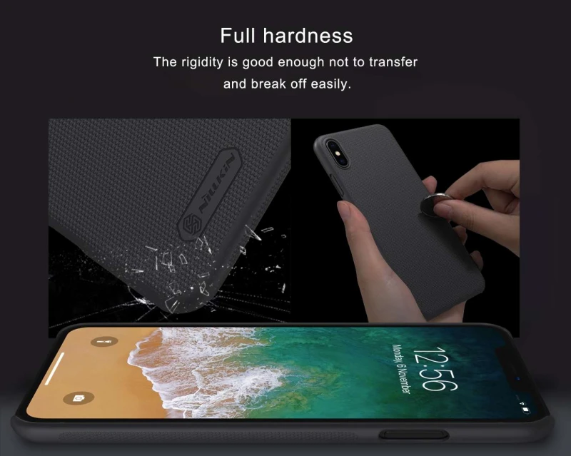 Пластикова накладка Nillkin Frost на Apple iPhone XS Max (6.5") фото 4 з 8