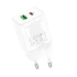 МЗП Borofone BN7 PD20W+QC3.0 (1USB-A/1C) – White. Фото 5 з 6