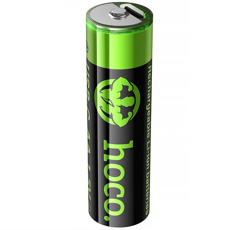 Акумуляторні батарейки Hoco Energy AA 2 pcs – Black. Фото 6 з 6