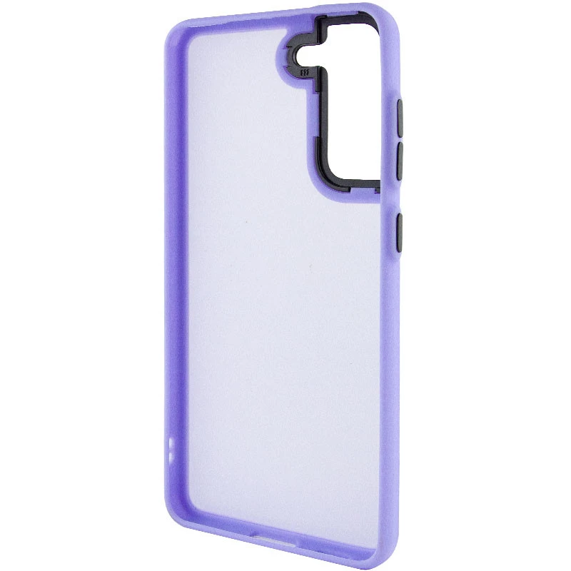 Чехол TPU+PC Lyon Frosted на Samsung Galaxy S21 FE – Purple. Фото 4 из 7