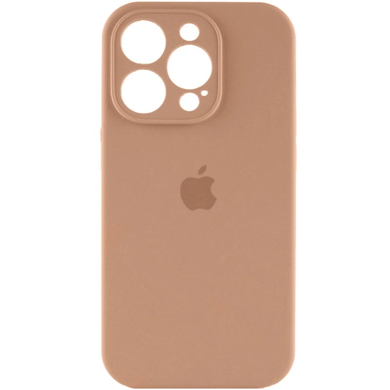 Чохол Silicone Case з захистом камери на Apple iPhone 17 Pro (6.3") – Бежевий / Desert Gold. Фото 2 з 2