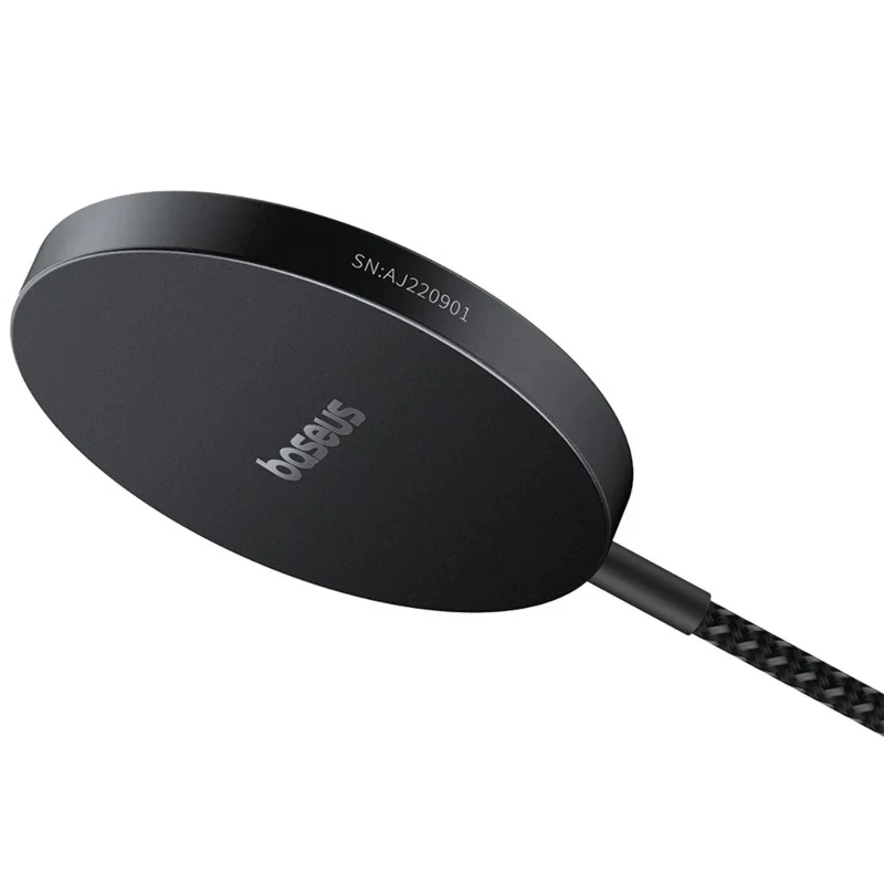 БЗП Baseus Simple Mini4 Air Magnetic Qi2 15W (P102782) – Cluster Black. Фото 3 з 4