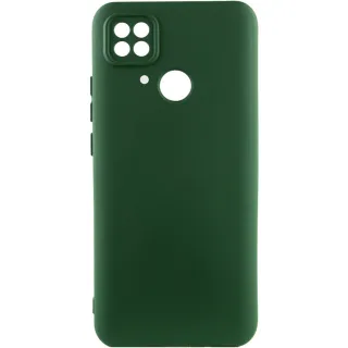 Чохол Silicone Cover Ummi Lakshmi Full Camera (AA) для Xiaomi Redmi 10C — Зелений / Cyprus Green