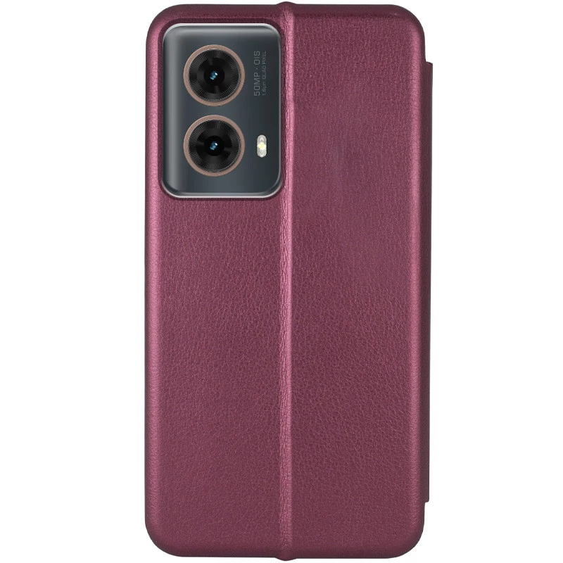 Чехол-книжка классический для Motorola Moto G85 – Бордовый. Фото 2 Чехол-книжка классический для Motorola Moto G85 – Бордовый. Фото 2 из 3