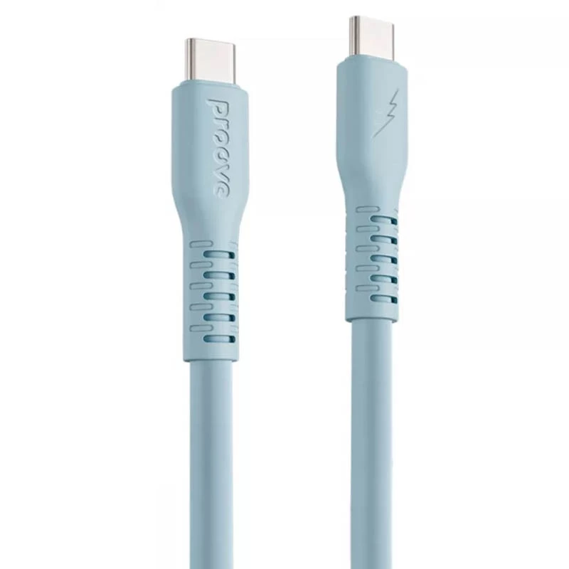 

Дата кабель Proove Eternal Type-C to Type-C 60W (1m) (Light blue)