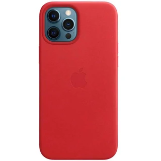 Шкіряний чохол Silicone Case Premium з MagSafe на Apple iPhone 12 Pro Max (6.7") фото 1 з 3
