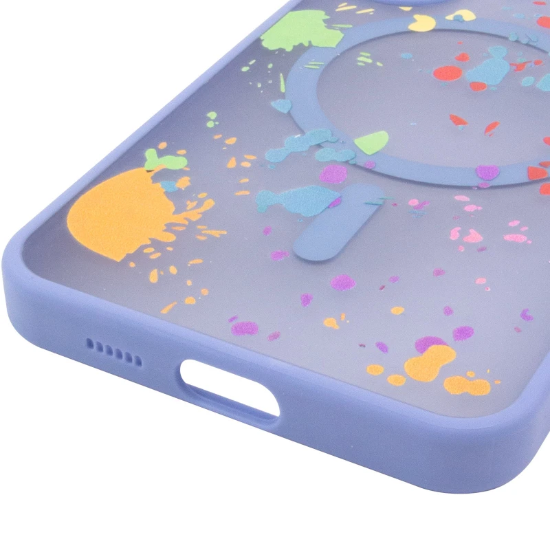 Чехол абстракция рисования с MagSafe для Samsung Galaxy S25 – Lazure. Фото 7 из 7