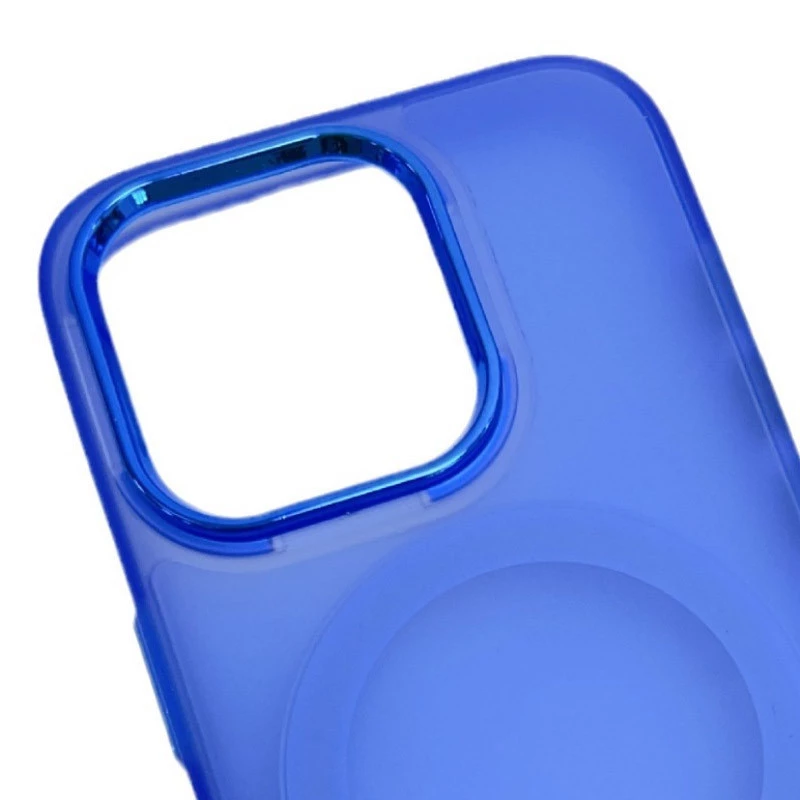 Кольоровий TPU+PC з MagSafe на Apple iPhone 13 Pro Max (6.7") – Blue. Фото 6 з 11