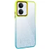 Силіконовий чохол фреш на Xiaomi Redmi 13C – Бірюзовий / Лимонный. Фото 2 з 9