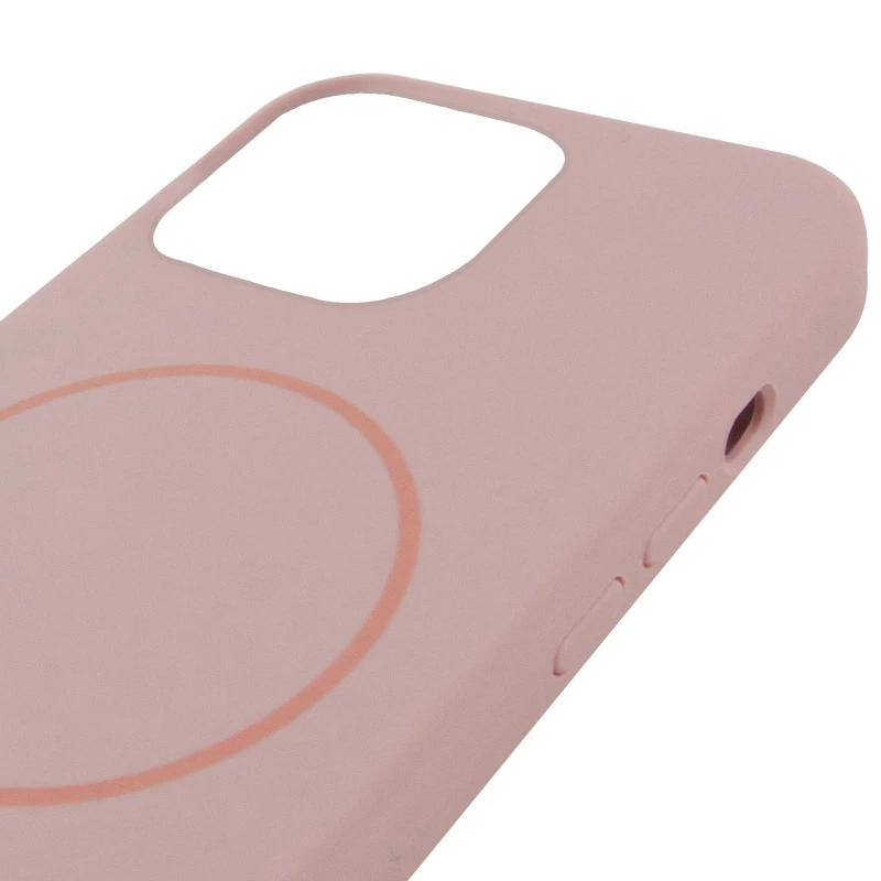 Чохол Silicone Armor Max no logo with MagSafe для Apple iPhone 11 (6.1") – Рожевий / Pink Sand. Фото 7 з 9