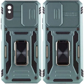 Ударостійкий чохол Square Ring зi шторкою на камеру на Xiaomi Redmi 9A фото 1 з 5