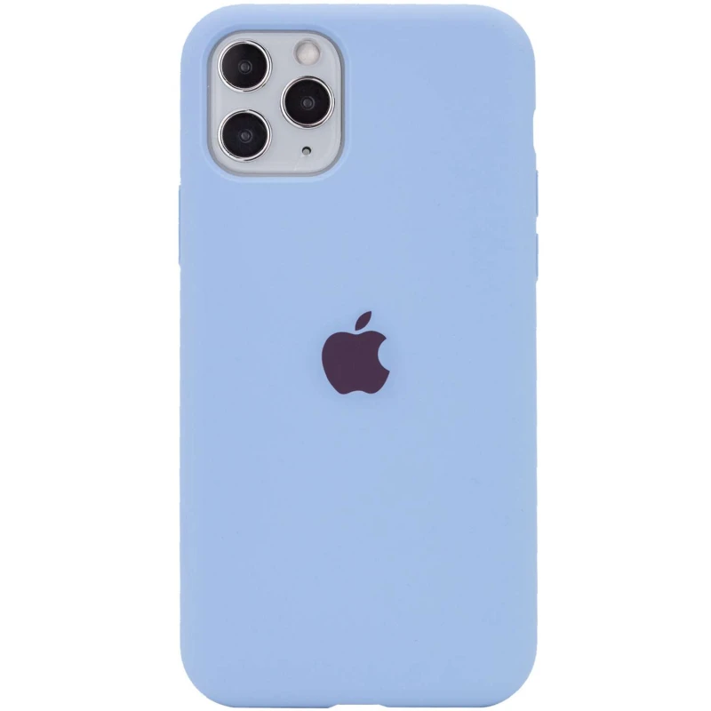 

Чохол Silicone Case з закритим низом на Apple iPhone 11 Pro Max (6.5") (Блакитний / Lilac Blue)