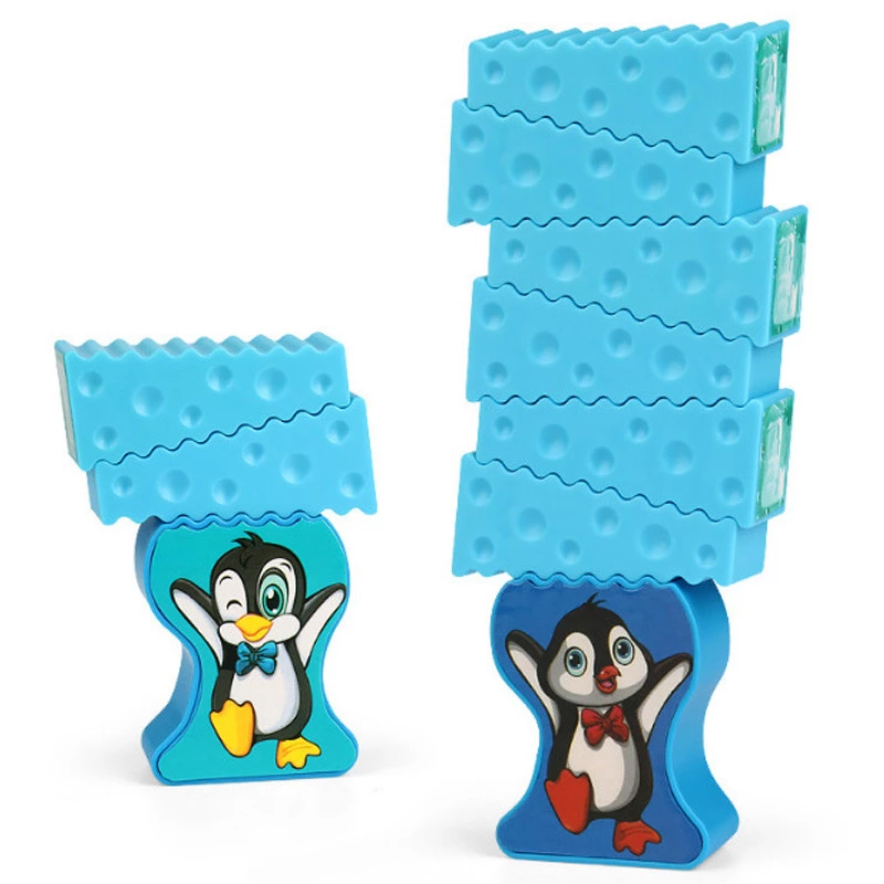 Настільна інтерактивна гра Ummi 707-B18 Penguin Ice-stacking Game – Blue. Фото 3 з 6