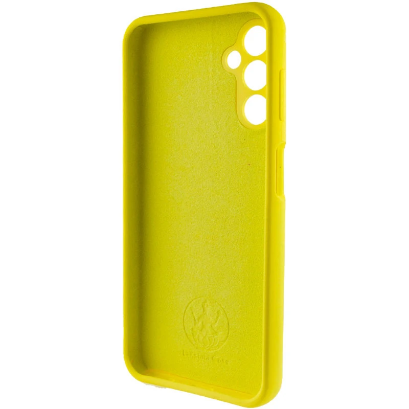 Чохол Silicone Case Lakshmi Premium із закритою камерою для Samsung Galaxy A15 4G/5G – Жовтий / Yellow. Фото 4 з 7