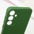 Силіконовий чохол Cover Lakshmi з захистом камери для Samsung Galaxy S25 – Зелений / Dark green. Фото 4 з 4