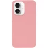 Чохол з закритим низом Silicone Case на Apple iPhone 16 – Рожевий / Pink. Фото 1 з 4