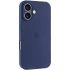 Чохол Silicone Case з захистом камери на Apple iPhone 16 Plus – Синій / Deep navy. Фото 1 з 7