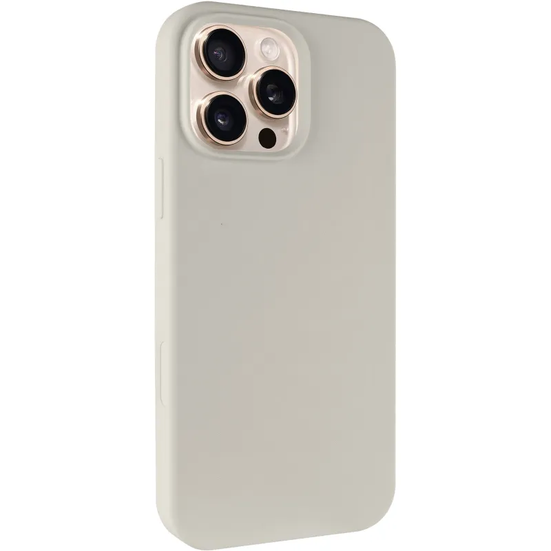 Чехол Silk Full Protective (AA) NO LOGO для Apple iPhone 16 Pro – Бежевый / Antigue White. Фото 3 из 9