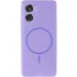 Чохол Silicone Cover Lakshmi Full Camera (AA) with Magnetic Fit для Motorola Moto G06 – Бузковий / Dasheen. Фото 2 з 5