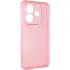 Блестящий силиконовый чехол на Xiaomi Redmi Note 17 – Pink. Фото 1 из 3