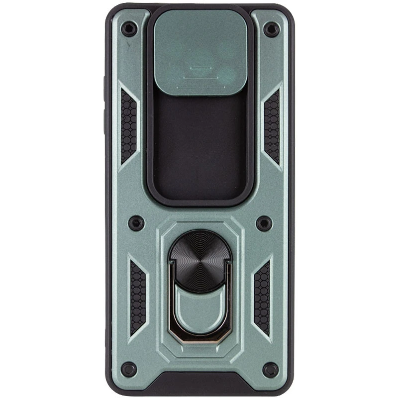 Удароміцний чохол Ummi Camshield Serge Ring (in box) для Xiaomi Poco X3 NFC / Poco X3 Pro – Зелений / Green. Фото 2 з 2