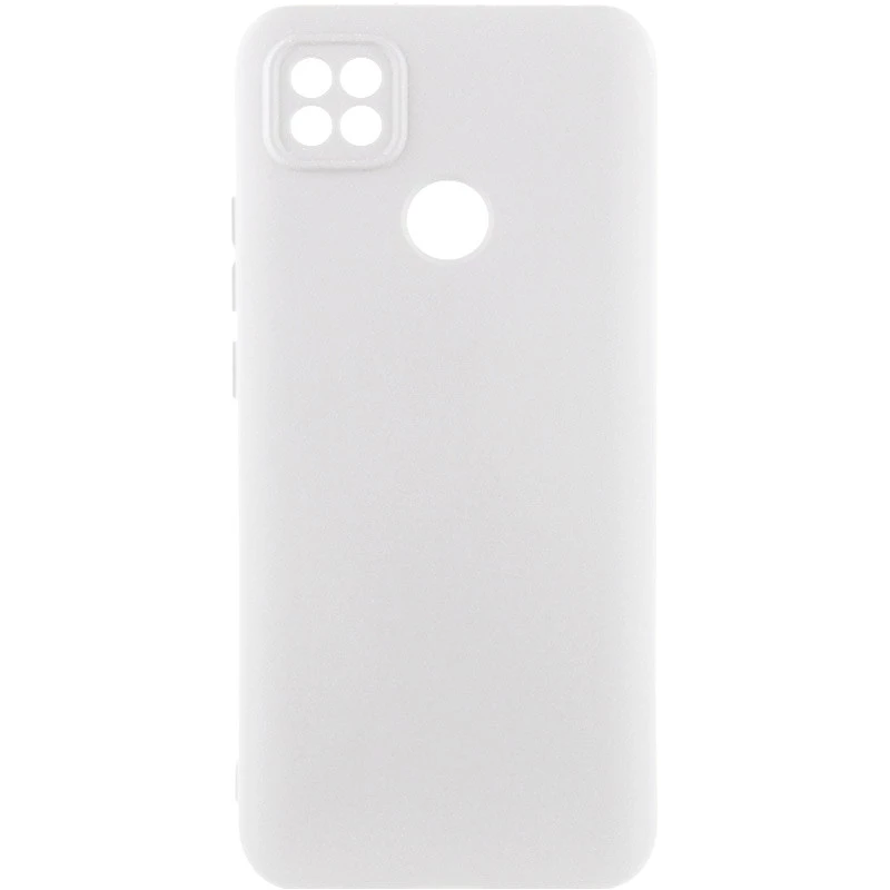 Чохол Silicone Case Lakshmi Plus з закритою камерою на Xiaomi Redmi 10A – Білий / White. Фото 1 з 1