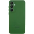 Силіконовий чохол Cover Lakshmi з захистом камери для Samsung Galaxy S25 – Зелений / Dark green. Фото 1 з 4