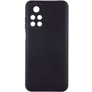 Чорний силіконовий чохол Epik із захистом камери на Xiaomi Redmi Note 11 Pro 4G/5G фото 1 з 2