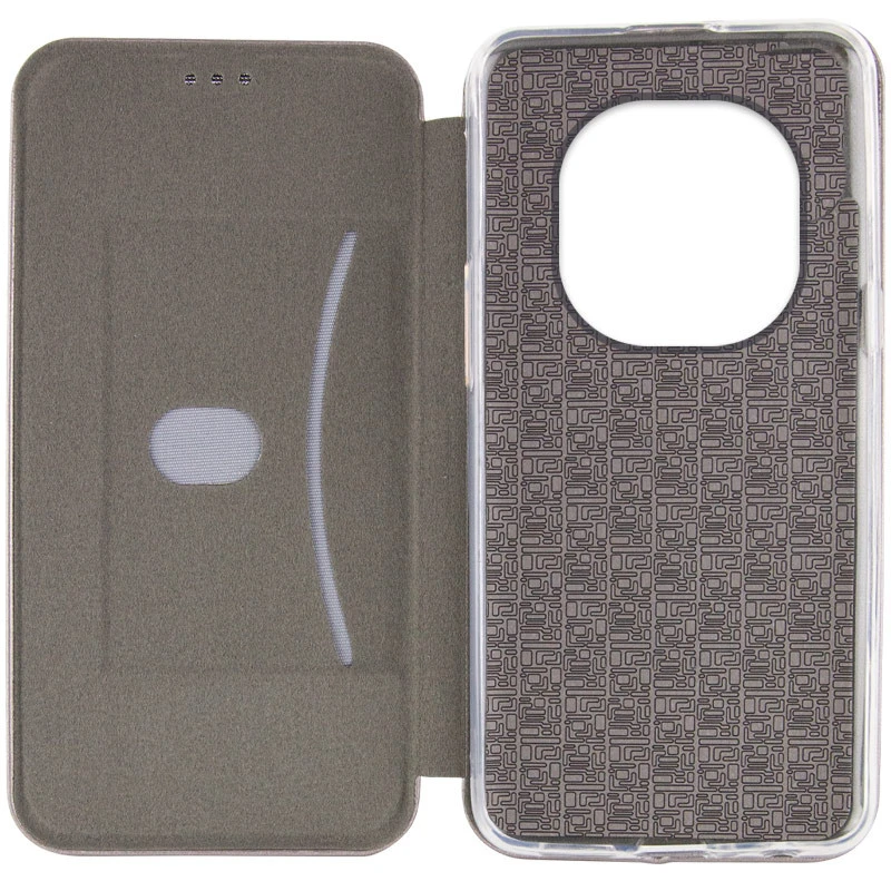 Чехол-книжка классический для Xiaomi Redmi Note 15 4G/5G (EU) – Серый. Фото 6 из 6