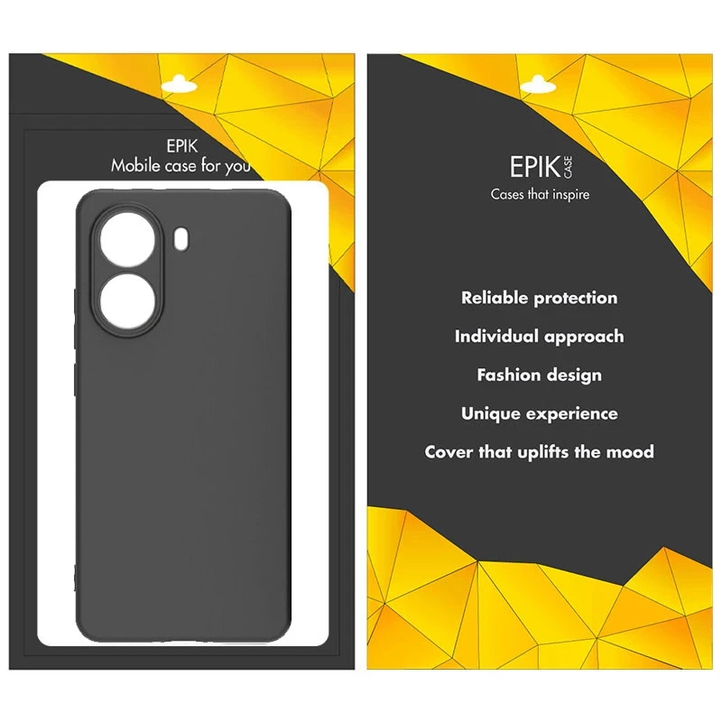 Чорний силіконовий чохол Epik із захистом камери на Xiaomi Poco X7 Pro – Чорний. Фото 4 Чорний силіконовий чохол Epik із захистом камери на Xiaomi Poco X7 Pro – Чорний. Фото 4 з 4