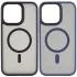 TPU+PC чохол Metal Buttons with Magnetic Fit для Apple iPhone 16 Pro фото 3 з 3