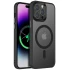 Чехол Colorful Metal Buttons MagSafe для Apple iPhone 14 Pro (6.1") – Black. Фото 1 из 1