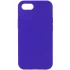 Чехол с закрытым низом Silicone Case для Apple iPhone SE (2020) – Фиолетовый / Ultra Violet. Фото 1 из 3